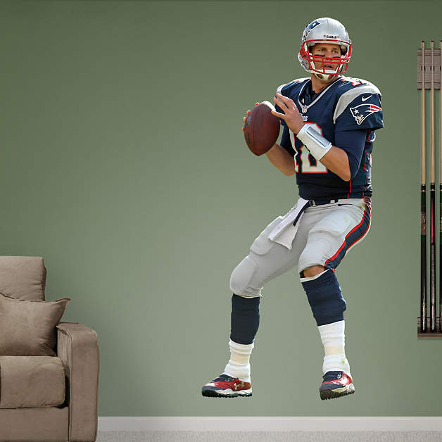Tom Brady - Quarterback Fathead Wall Decal